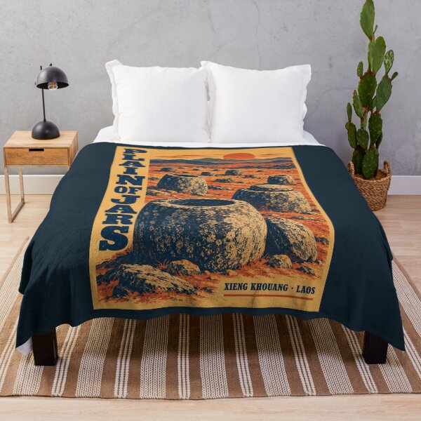 Item preview, Plain of Jars - Laos designed and sold by GoodOldVintage.