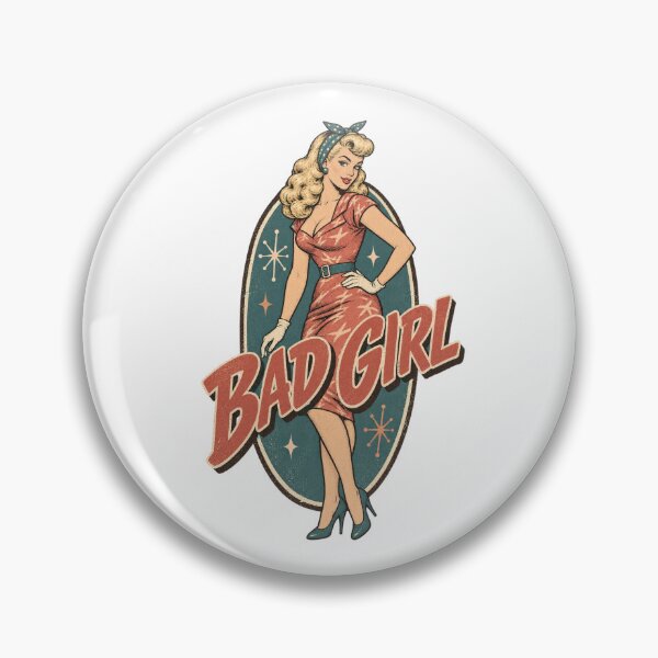 Item preview, Bad Girl Vintage Art designed and sold by vintage-grrrl.