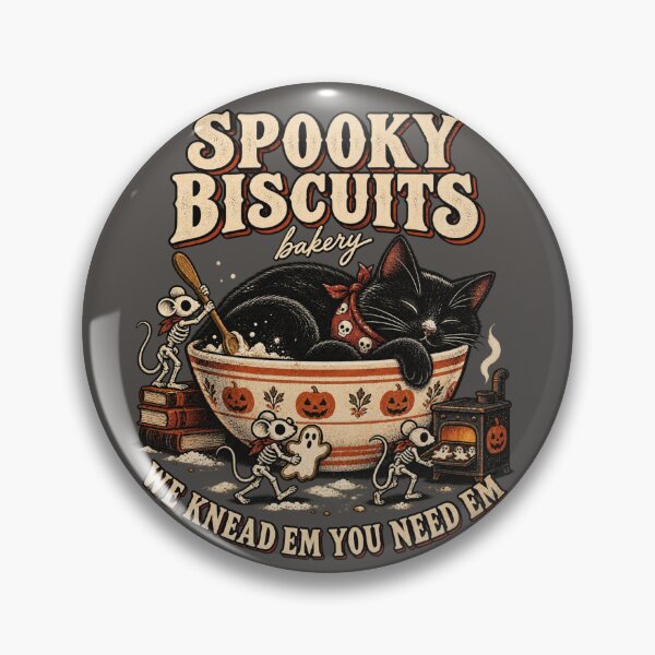 Item preview, Meowloween Bakery Black Cat Skeletons designed and sold by AmiGraph.