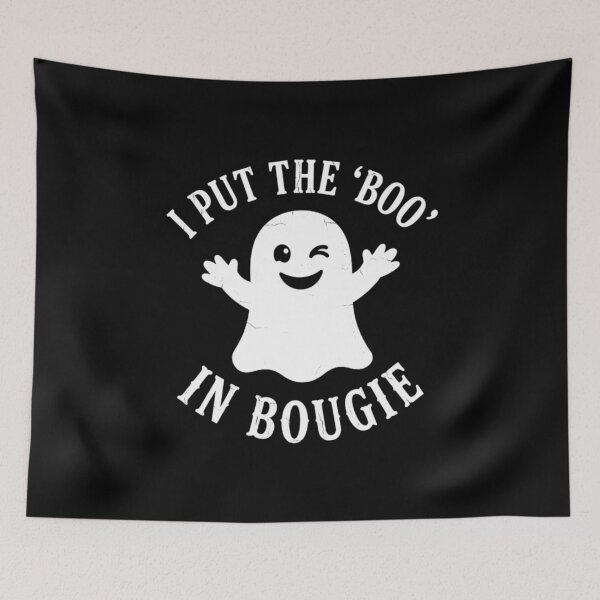 Item preview, I Put the 'Boo' in Bougie, Funny Halloween designed and sold by CloudyPress.