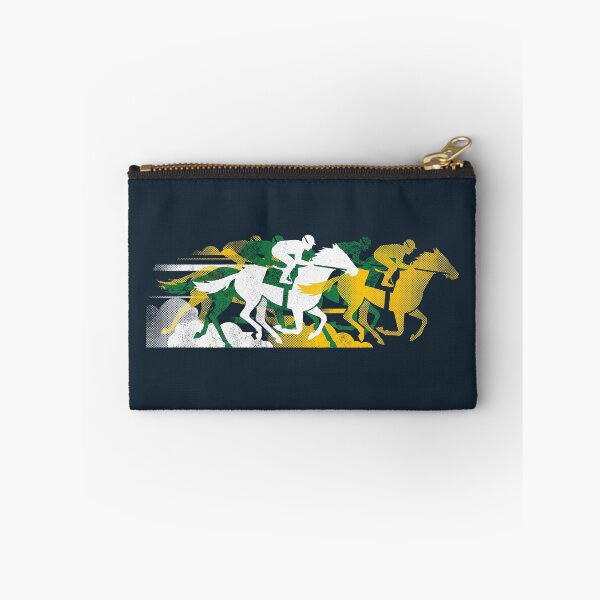 Item preview, Horse Racing Jockeys Green Gold Equestrian Graphic designed and sold by KiwiRider.