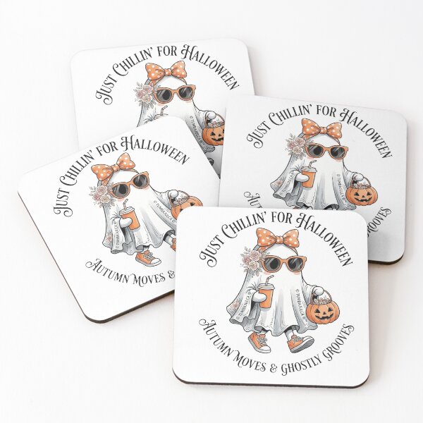 Item preview, Just Chillin' for Halloween | Autumn Moves & Ghostly Grooves Cute Ghost Design designed and sold by TUMBAJULCA.