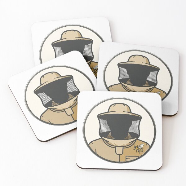 Item preview, Beekeeper Veil Medallion With A Bee designed and sold by eduardoroa22.