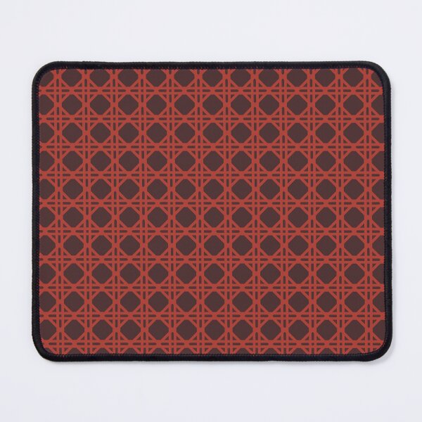 Item preview, Cane Rattan Lattice in Orange + Brown designed and sold by YesterdayColl.