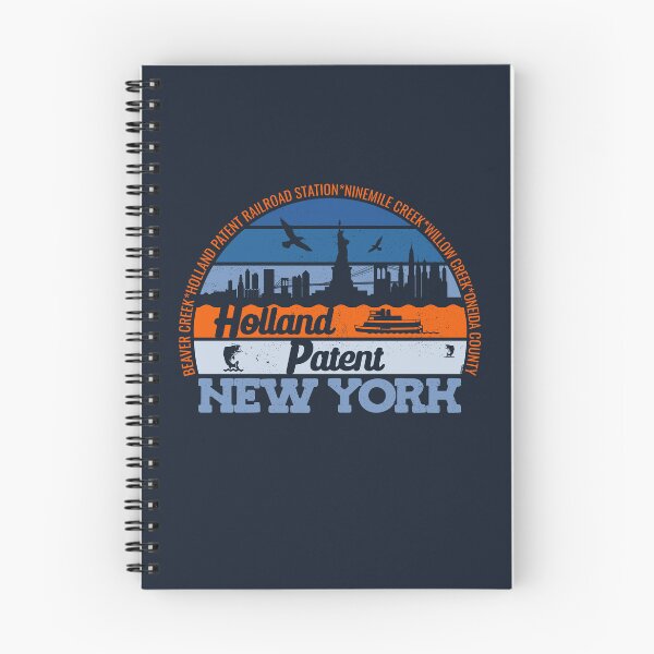 Item preview, Holland Patent New York Sunset Retro Vintage Local Pride Logo designed and sold by CRHPOD20.
