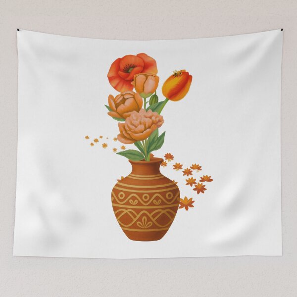 Item preview, Flowers in the vase designed and sold by re2m.