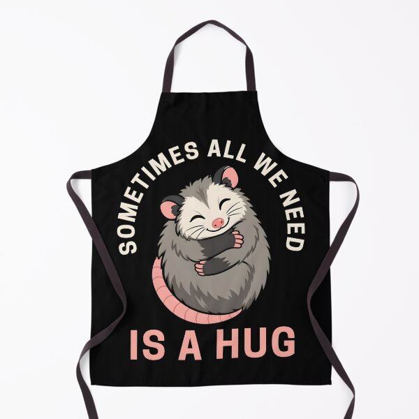 Item preview, Sometimes All We Need Is A Hug Cute Possum Mental Health Gifts designed and sold by LeSoniPapaPrint.
