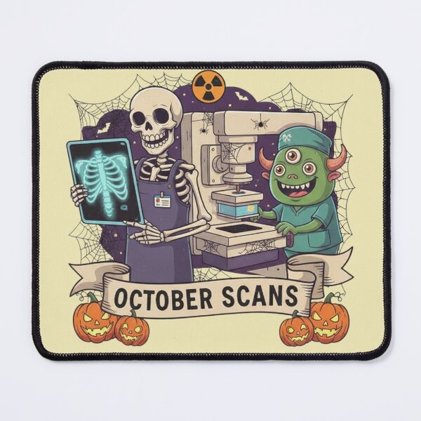 Item preview, October Scans Skeleton Monster Graphic designed and sold by Exquisite Design Studio „Paculówka”.