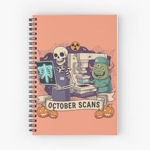 Item preview, October Scans Skeleton Monster Graphic designed and sold by Exquisite Design Studio „Paculówka”.