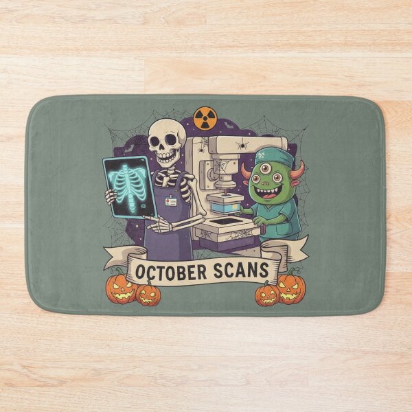 Item preview, October Scans Skeleton Monster Graphic designed and sold by Exquisite Design Studio „Paculówka”.