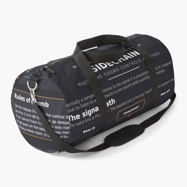 Item preview, Sidechain Reference Chart - Ducking and Key Inputs - Dark designed and sold by iampaulmorris.