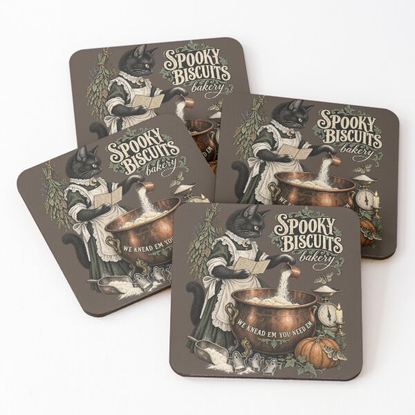 Item preview, Meowloween Bakery Victorian Witch Cat designed and sold by AmiGraph.