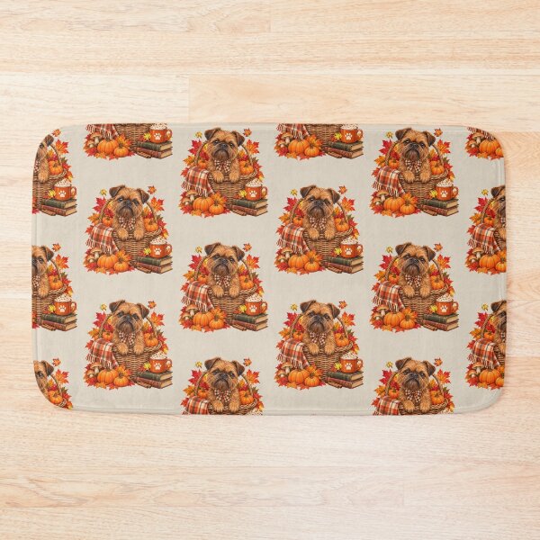 Item preview, Fall Brussels Griffon Dog Autumn Season Spooky Vintage designed and sold by Cute & Sassy Custom Gifting Boutiques.