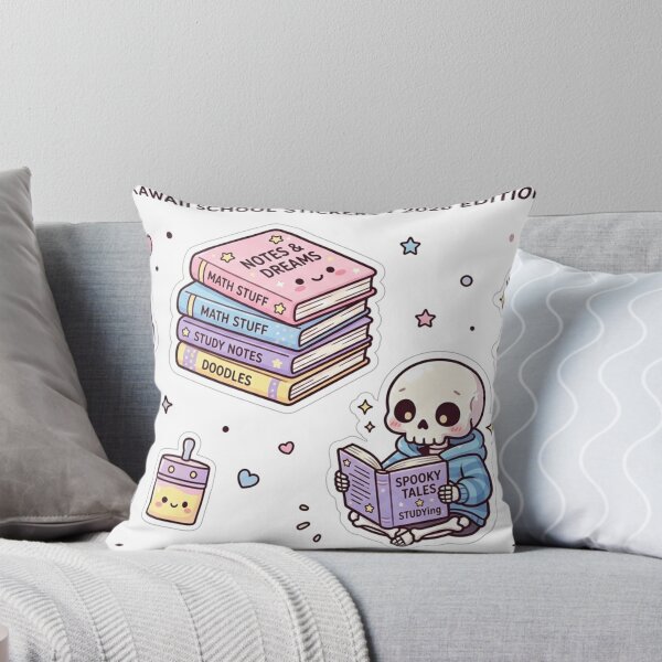 Item preview, Kawaii Student School Supplies Sticker Pack designed and sold by So Golden Shop.