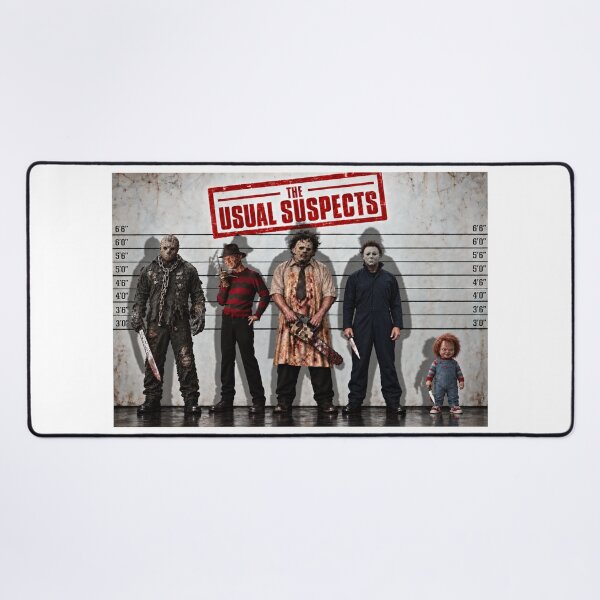 Item preview, The Usual Suspects of Horror designed and sold by Obey Graphix.