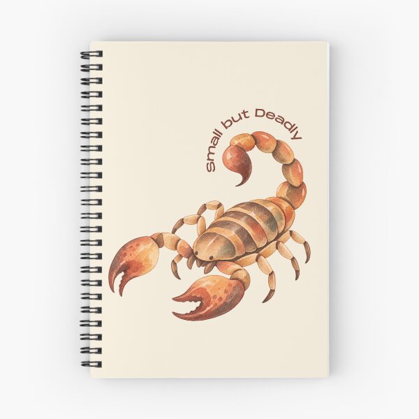Item preview, Small but Deadly Scorpion Watercolor designed and sold by mycute-stickers.