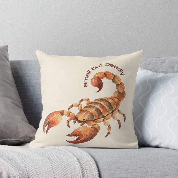 Item preview, Small but Deadly Scorpion Watercolor designed and sold by mycute-stickers.
