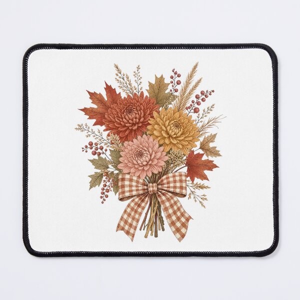 Item preview, Fall Floral Bow Graphic Gift designed and sold by ice-apparel.