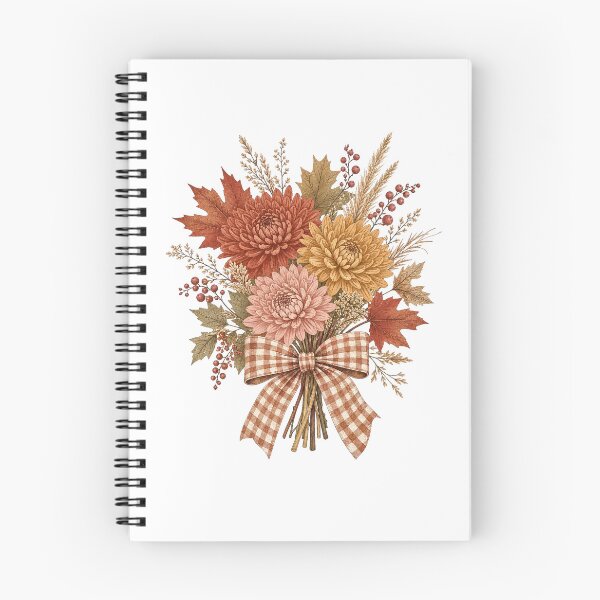 Item preview, Fall Floral Bow Graphic Gift designed and sold by ice-apparel.
