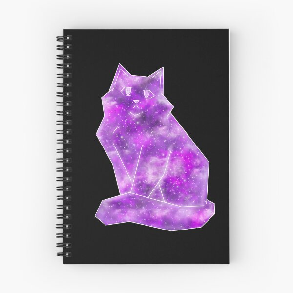 Item preview, Fluffy Space Galaxy Cat designed and sold by ClarissaDoodles.