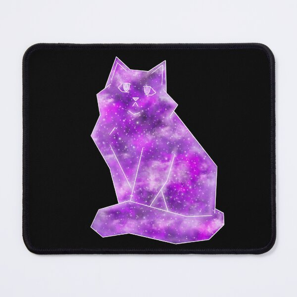 Item preview, Fluffy Space Galaxy Cat designed and sold by ClarissaDoodles.