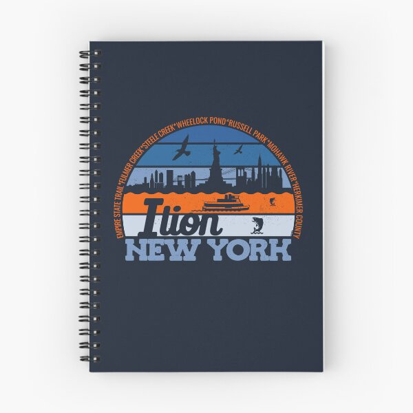 Item preview, Ilion New York Sunset Retro Vintage Local Pride Logo designed and sold by CRHPOD20.