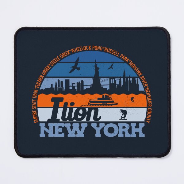 Item preview, Ilion New York Sunset Retro Vintage Local Pride Logo designed and sold by CRHPOD20.