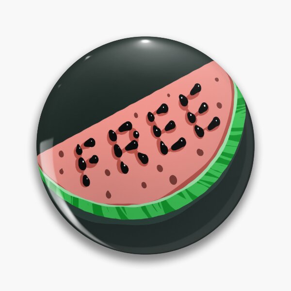 Item preview, Free Palestine Watermelon Slice - Original Vector Illustration designed and sold by MZS Studio.