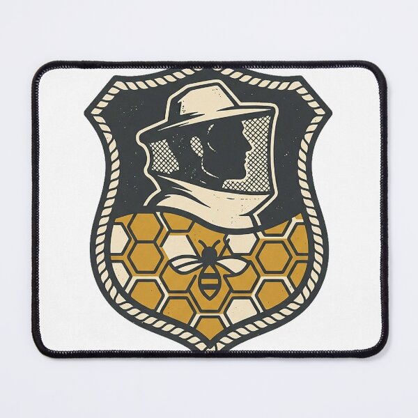 Item preview, Beekeeper Crest Above Honeycomb designed and sold by eduardoroa22.