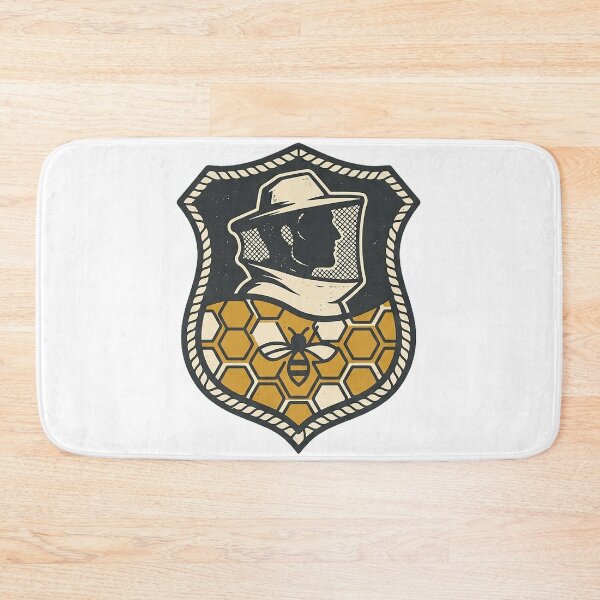 Item preview, Beekeeper Crest Above Honeycomb designed and sold by eduardoroa22.