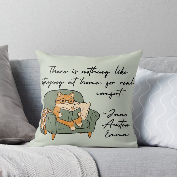 Item preview, Staying Home - Jane Austen book quote designed and sold by Mister Mipsy.