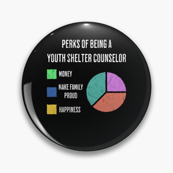 Item preview, Youth Shelter Counselor Perks Funny Career designed and sold by d247.