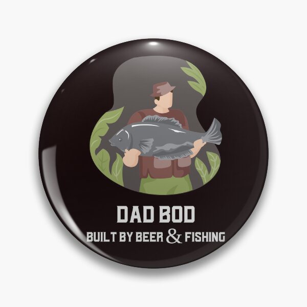 Item preview, DAD BOD BUILT BY BEER & FISHING designed and sold by JamiesLocker.