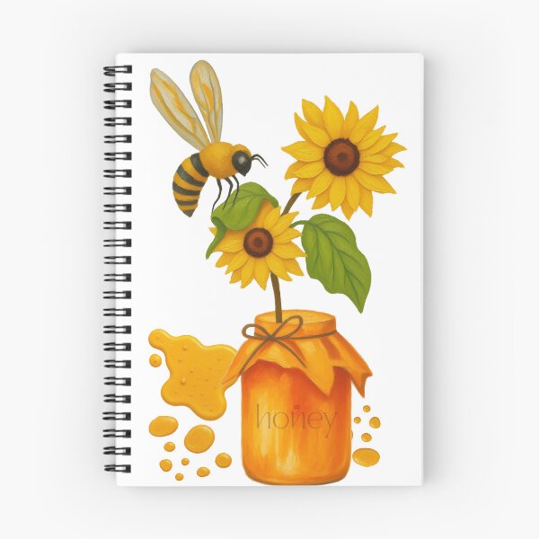 Item preview, Flowers, honey, and bee designed and sold by re2m.