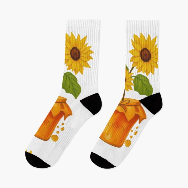 Item preview, Flowers, honey, and bee designed and sold by re2m.