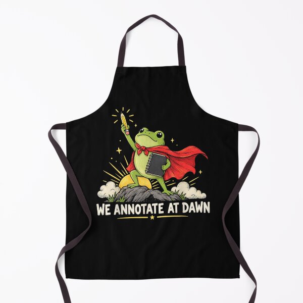 Item preview, We Annotate At Dawn Frog English Teacher Back to School designed and sold by leevekaArt.