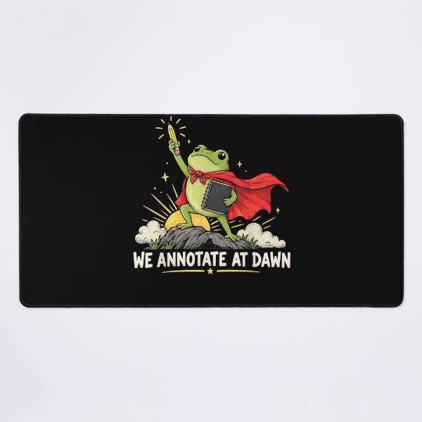 Item preview, We Annotate At Dawn Frog English Teacher Back to School designed and sold by leevekaArt.