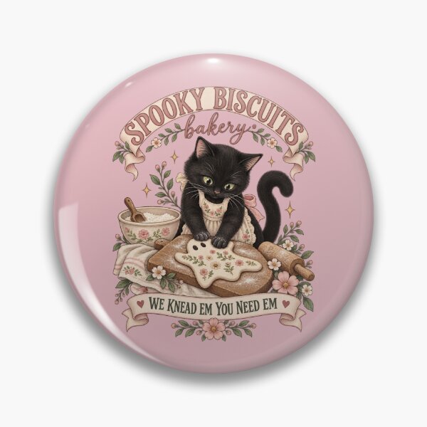 Item preview, Meowloween Bakery Cottagecore Kitten designed and sold by AmiGraph.