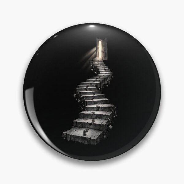 Item preview, Into the Unknown – Surreal Gothic Stairway designed and sold by NucciCollective.
