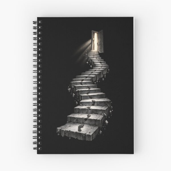 Item preview, Into the Unknown – Surreal Gothic Stairway designed and sold by NucciCollective.