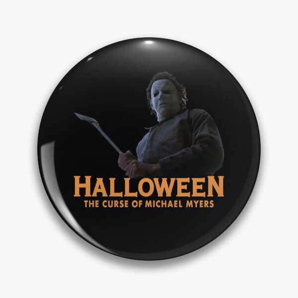 Item preview, The Shape Swings an Axe (With Halloween 6 Logo) designed and sold by Atomic Mouth Designs.