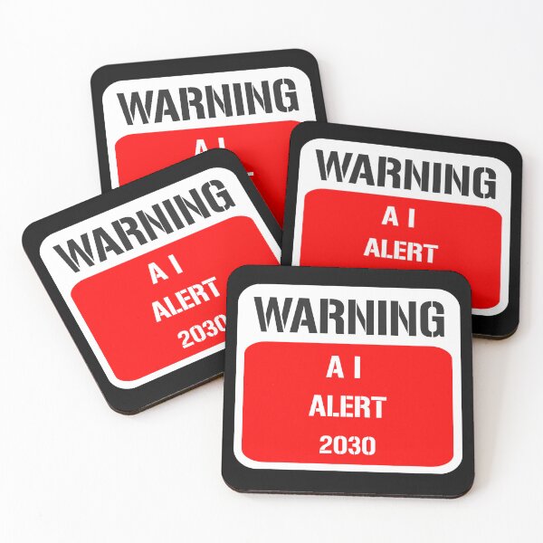 Item preview, Warning AI Alert 2030 designed and sold by porfysoundtrack.
