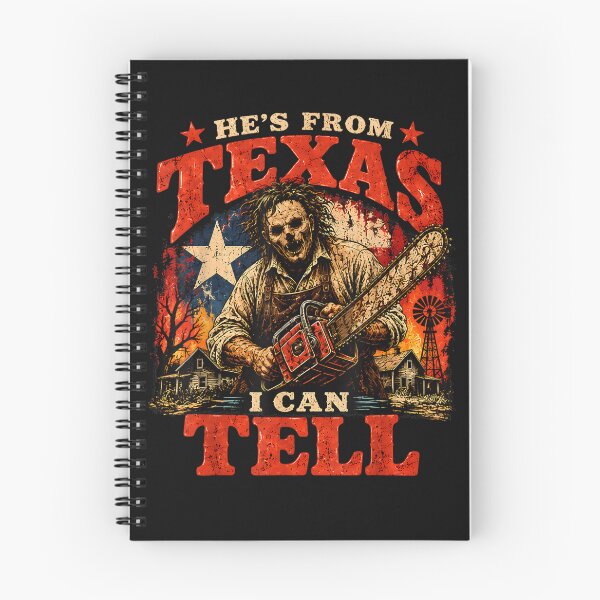 Item preview, Hes from Texas I Can Tell Chainsaw Horror Halloween Costume designed and sold by leevekaArt.