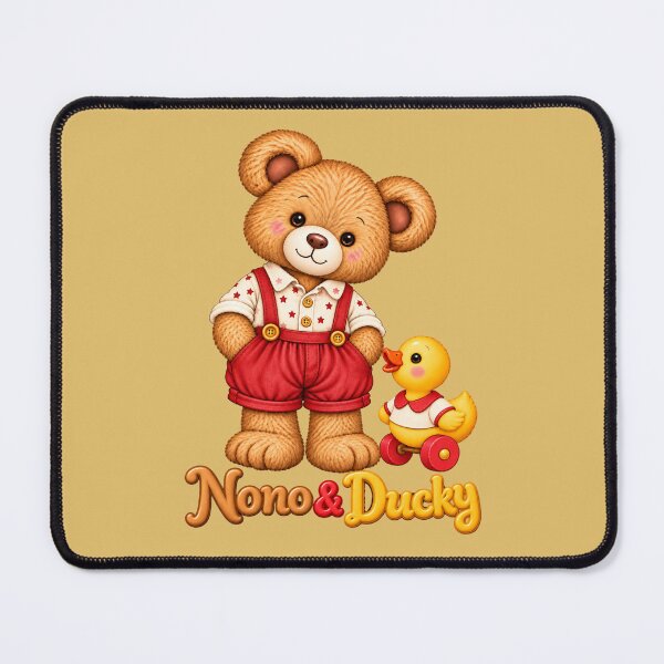 Item preview, Nono & Ducky – Charming Vintage Friends designed and sold by JessouArt.