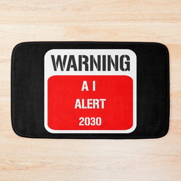 Item preview, Warning AI Alert 2030 designed and sold by porfysoundtrack.