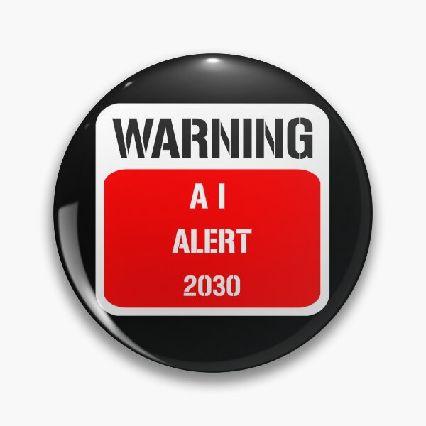 Item preview, Warning AI Alert 2030 designed and sold by porfysoundtrack.