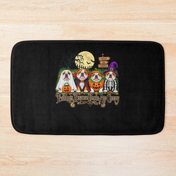 Item preview,  Bulldogs Because People are Creepy Halloween Dogs Costume designed and sold by ArtByimamS.
