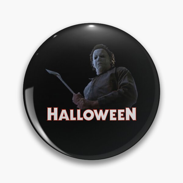 Item preview, The Shape Swings an Axe (With Halloween Franchise Logo) designed and sold by Atomic Mouth Designs.