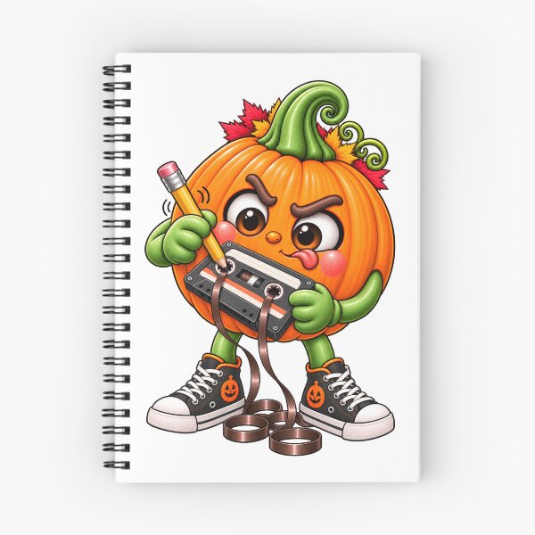 Item preview, Cassette Emergency Pumpkin – Retro Tape Nostalgia designed and sold by The Cutting Room.
