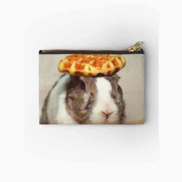 Item preview, Bunny with waffle hat designed and sold by Waste Brain.